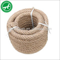 Corde de jute de corde de chanvre naturel de 2-40mm pour l&#39;artisanat d&#39;art